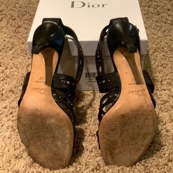 Christian Dior “Bubble” Sandal 💫 Just in time for the Holidays - Picture 7 of 8